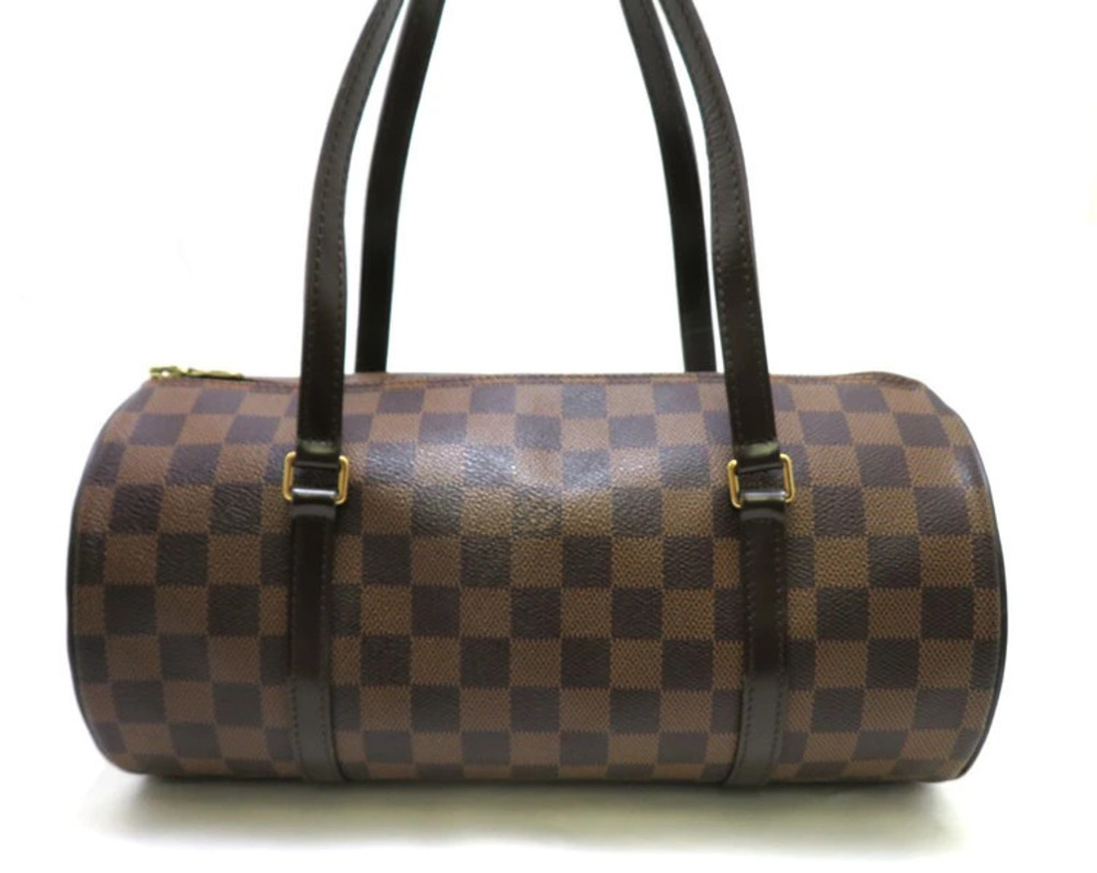 LOUIS VUITTON Papillon handbag Pouch Clutch Damier
